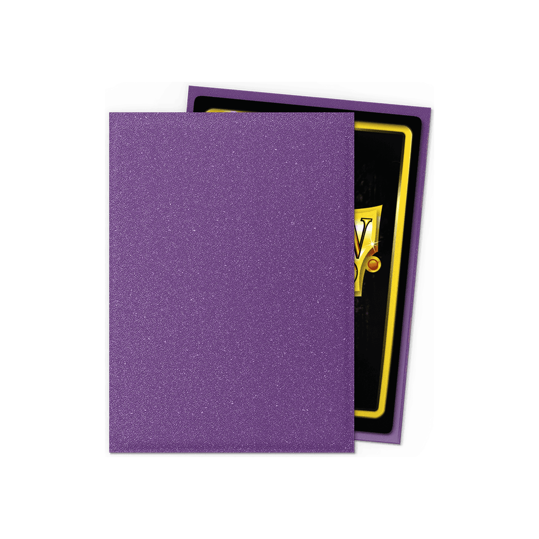 Dragon Shield – Matte Sleeves Amethyst Sparkles – Standard Size (100 Bustine)