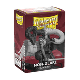 Dragon Shield - Non-Glare Matte Sleeves Blood Red - Standard Size (100 Bustine)