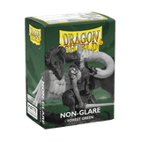 Dragon Shield - Non-Glare Matte Sleeves Forest Green - Standard Size (100 Bustine)