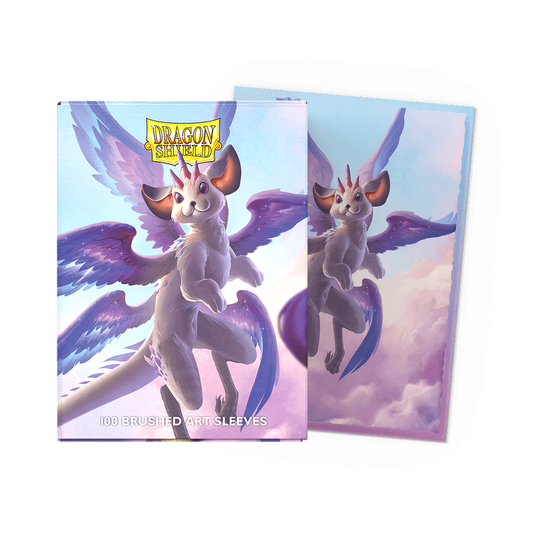 Dragon Shield - Brushed Art Sleeves The Whiskerwing - Standard Size (100 Bustine)
