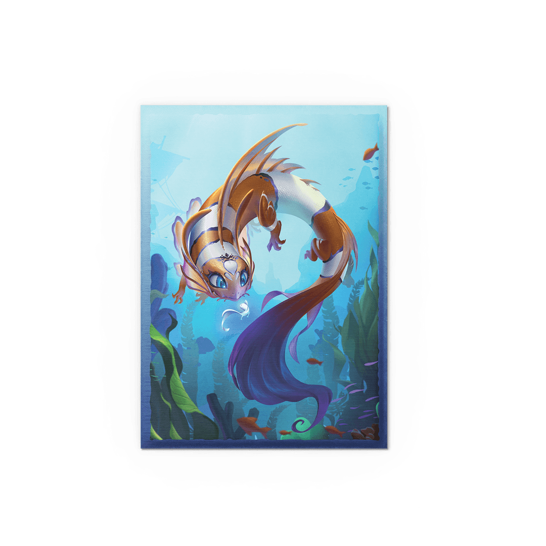 Dragon Shield - Brushed Art Sleeves The Cinderfin - Standard Size (100 Bustine)