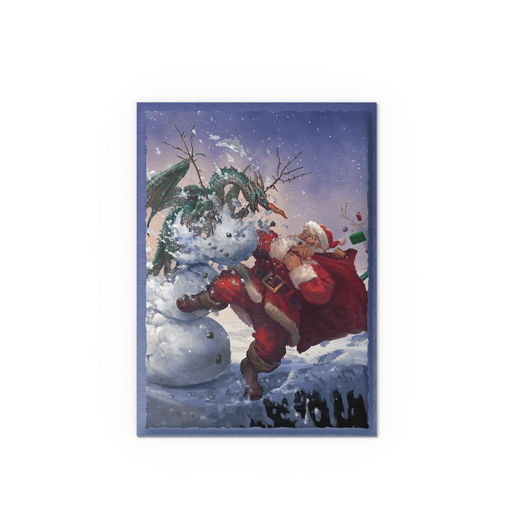 Dragon Shield - Brushed Sleeves Christmas 2025 - Standard Size (100 Bustine)