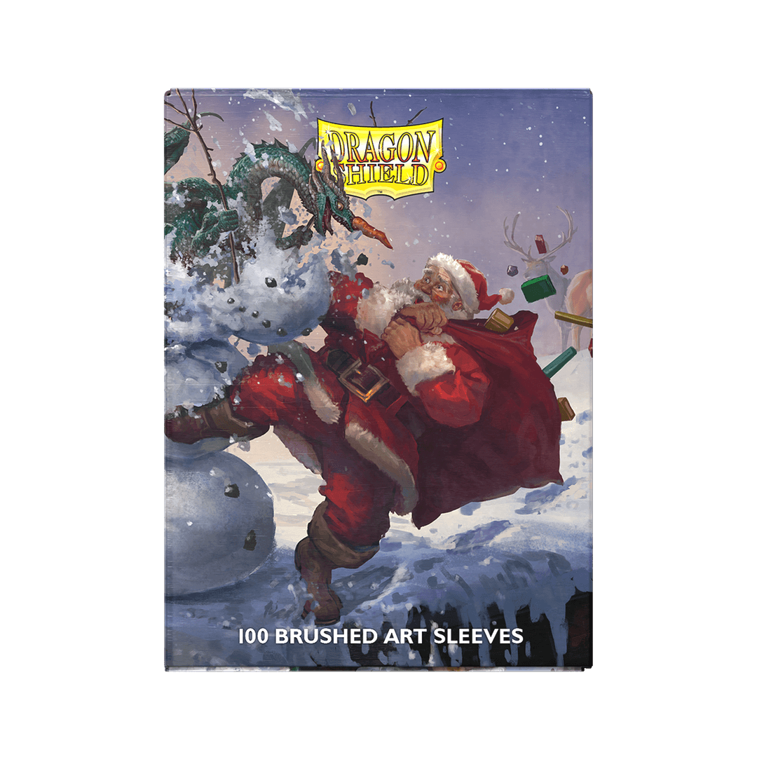 Dragon Shield - Brushed Sleeves Christmas 2025 - Standard Size (100 Bustine)