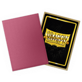 Dragon Shield - Matte Dual Sleeves Cobalt Pomegranate/Gold - Standard Size (100 Bustine)