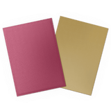 Dragon Shield - Matte Dual Sleeves Cobalt Pomegranate/Gold - Standard Size (100 Bustine)