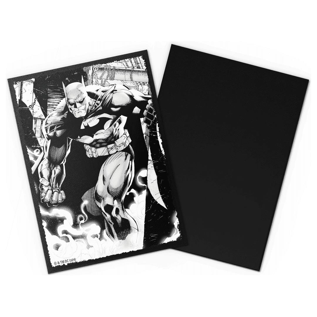 Dragon Shield - Matte Dual Art Sleeves Batman Core Dark Knight - Standard Size (100 Bustine)