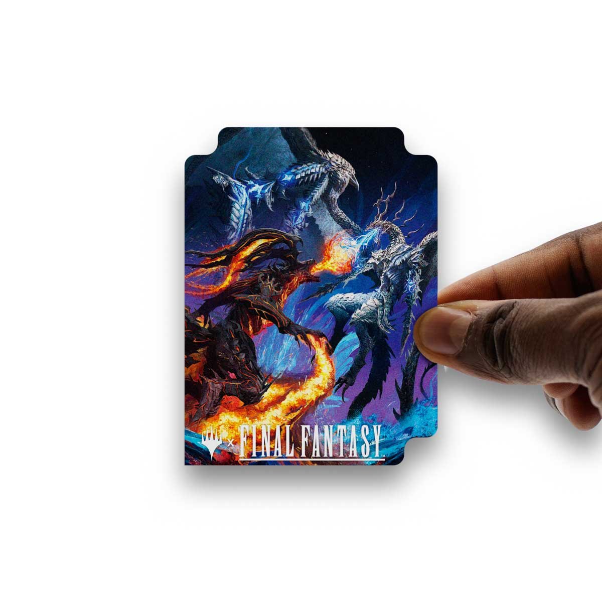 Ultra Pro Deck Box 100+ FINAL FANTASY Bahamut and Ifrit Magic: The Gathering