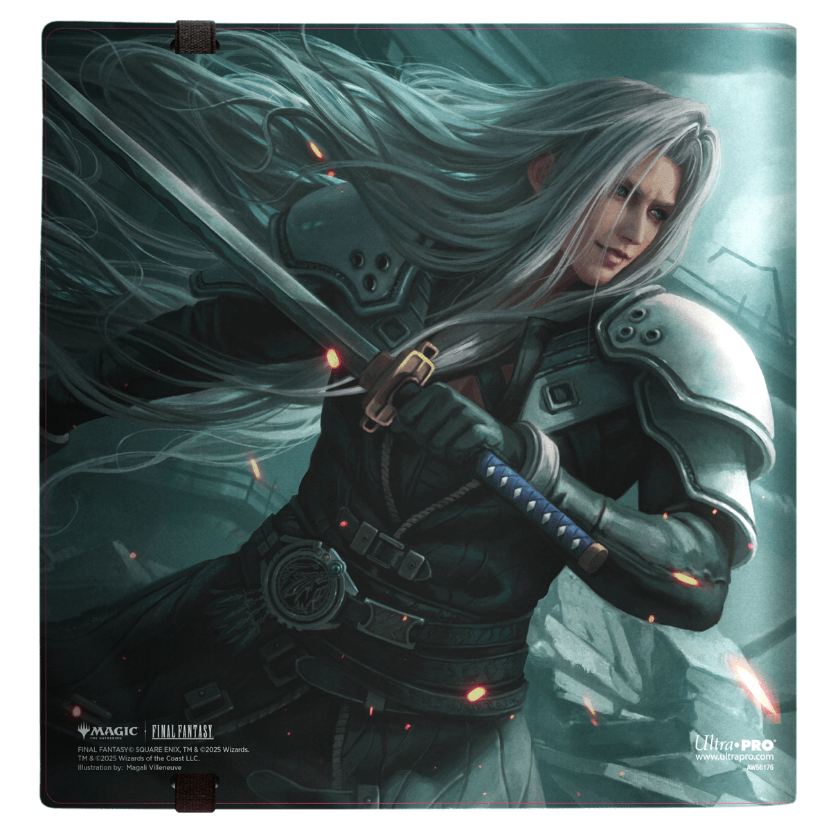 Magic: The Gathering - FINAL FANTASY 12-Pocket PRO-Binder – Cloud, Planet’s Champion & Sephiroth, Planet’s Heir