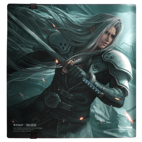 Magic: The Gathering - FINAL FANTASY 12-Pocket PRO-Binder – Cloud, Planet’s Champion & Sephiroth, Planet’s Heir