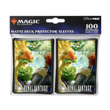 Ultra PRO Sleeves Magic: The Gathering × FINAL FANTASY – “Gysahl Greens” (100 bustine)