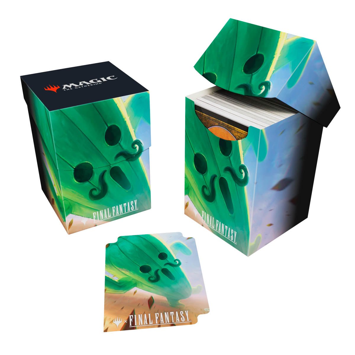 Ultra Pro Deck Box 100+ FINAL FANTASY Jumbo Cactuar Magic: The Gathering