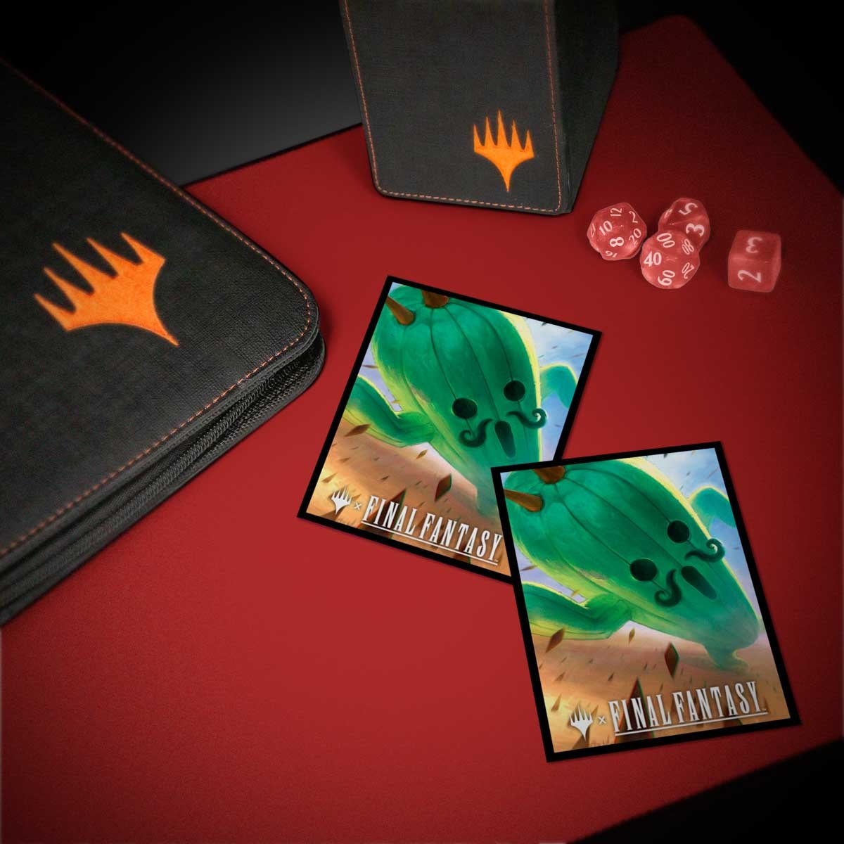 Ultra PRO Sleeves Magic: The Gathering × FINAL FANTASY – “Jumbo Cactuar” (100 bustine)