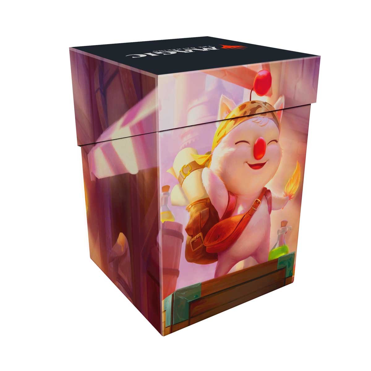 Ultra Pro Deck Box 100+ FINAL FANTASY Stiltzkin – Moogle Merchant Magic: The Gathering