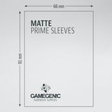 100 Gamegenic Matte Prime Sleeves – Bustine Protettive TCG – Black