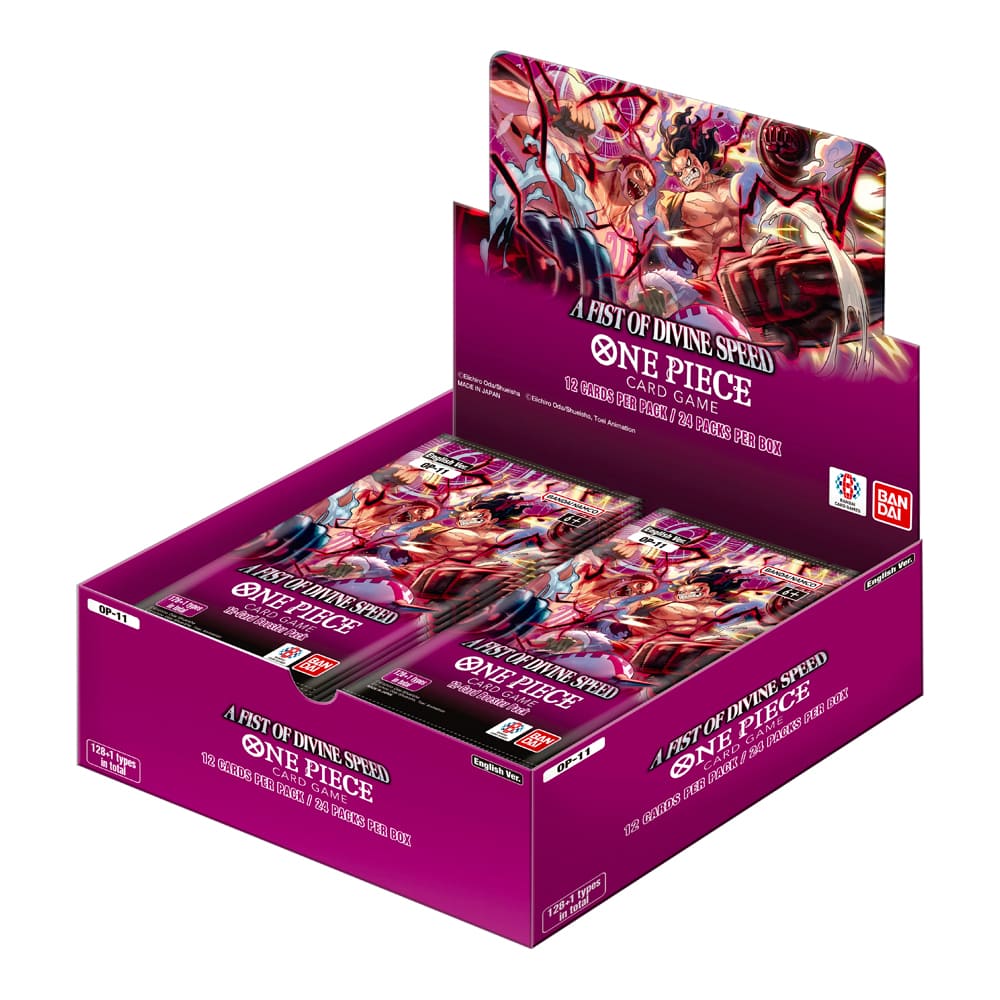 One Piece Card Game – OP-11 A Fist of Divine Speed (Inglese)