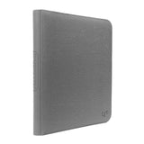 Ultra Pro Patchcraft Zippered 9-Pocket PRO-Binder - Gray