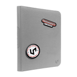 Ultra Pro Patchcraft Zippered 9-Pocket PRO-Binder - Gray