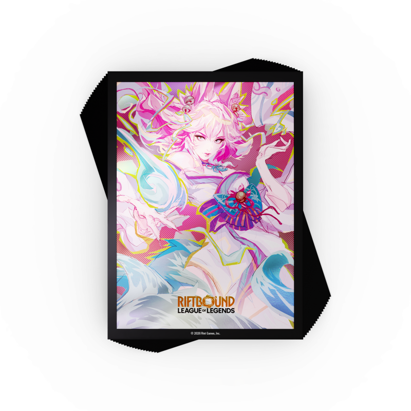 Riftbound CardGame - Spiritforged Art Sleeves “Spirit Blossom Ahri” (100 sleeves)