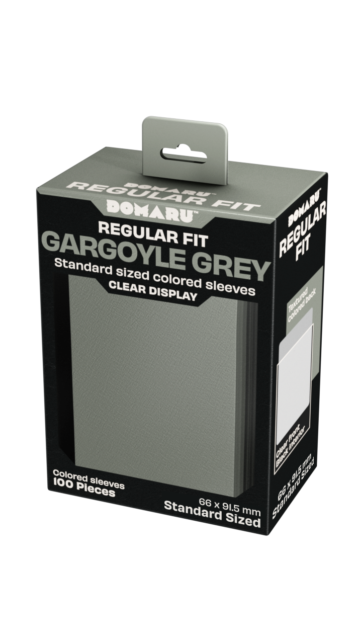 Gatherers’ Tavern – DOMARU Regular Fit Sleeves: Gargoyle Grey 100