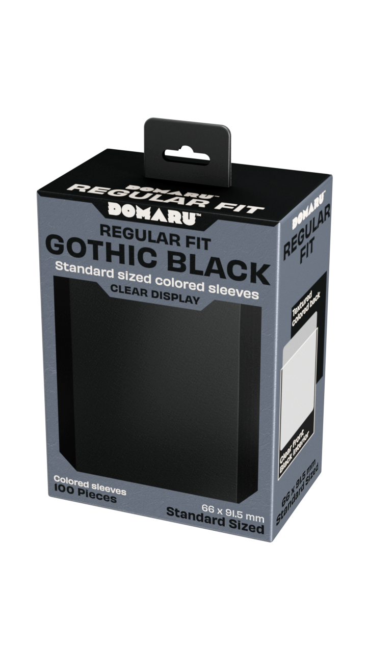Gatherers’ Tavern – DOMARU Regular Fit Sleeves: Gothic Black 100