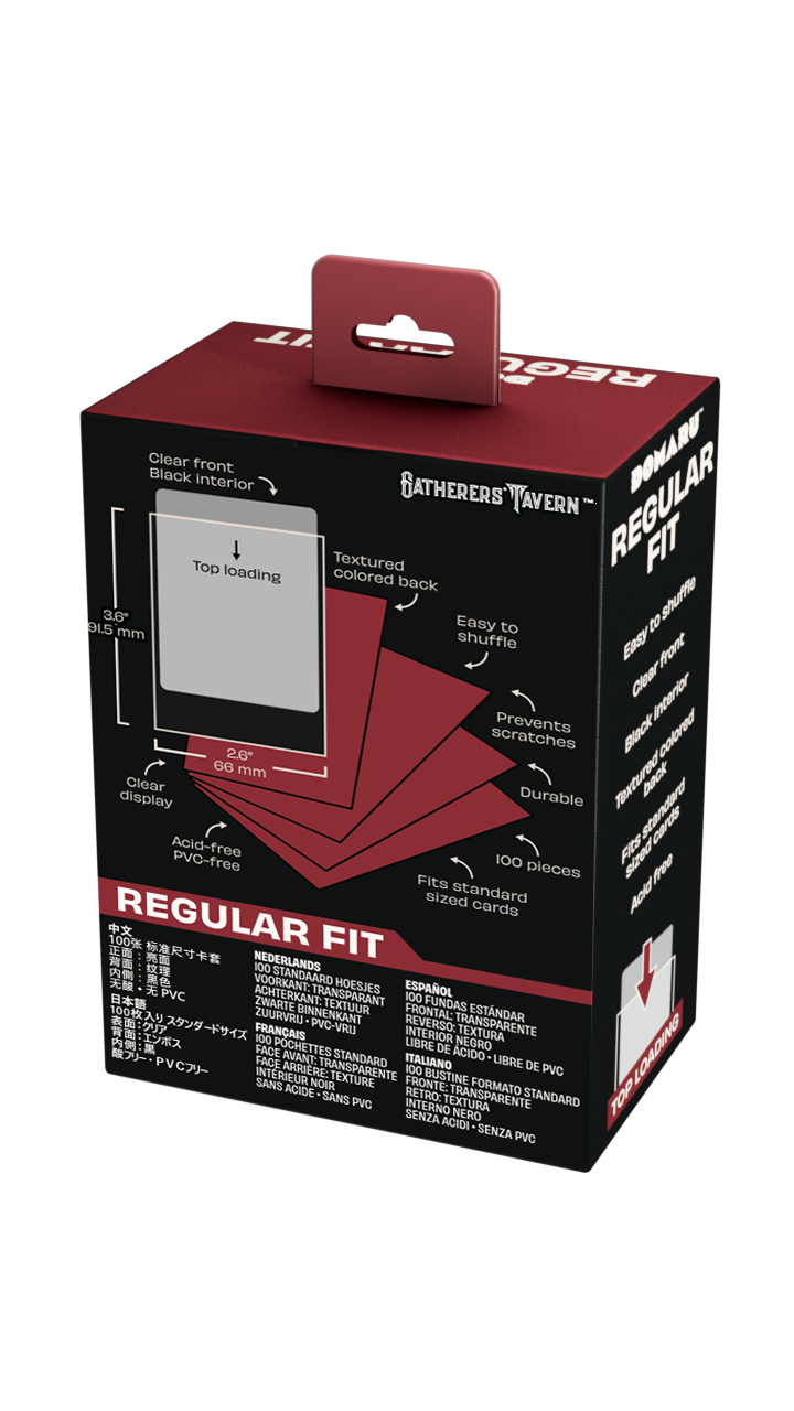 Gatherers’ Tavern – DOMARU Regular Fit Sleeves: Imperial Red 100