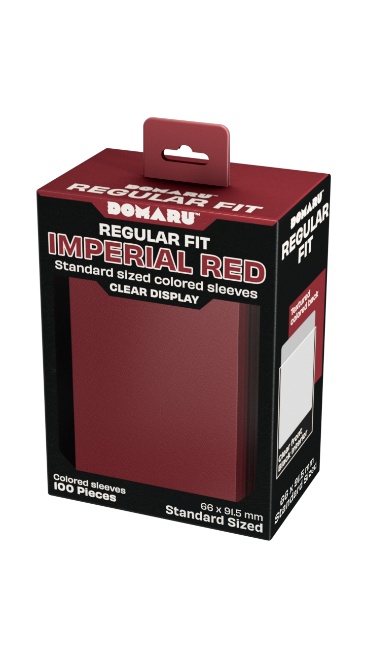 Gatherers’ Tavern – DOMARU Regular Fit Sleeves: Imperial Red 100