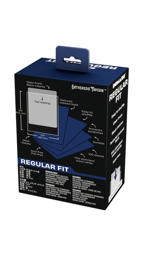 Gatherers’ Tavern – DOMARU Regular Fit Sleeves: Regent Blue 100