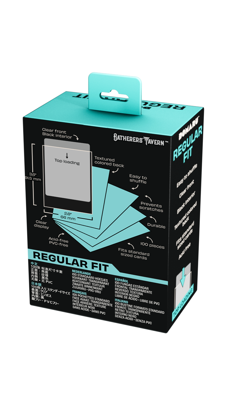 Gatherers’ Tavern – DOMARU Regular Fit Sleeves: Rhystic Teal 100