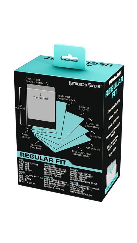 Gatherers’ Tavern – DOMARU Regular Fit Sleeves: Rhystic Teal 100