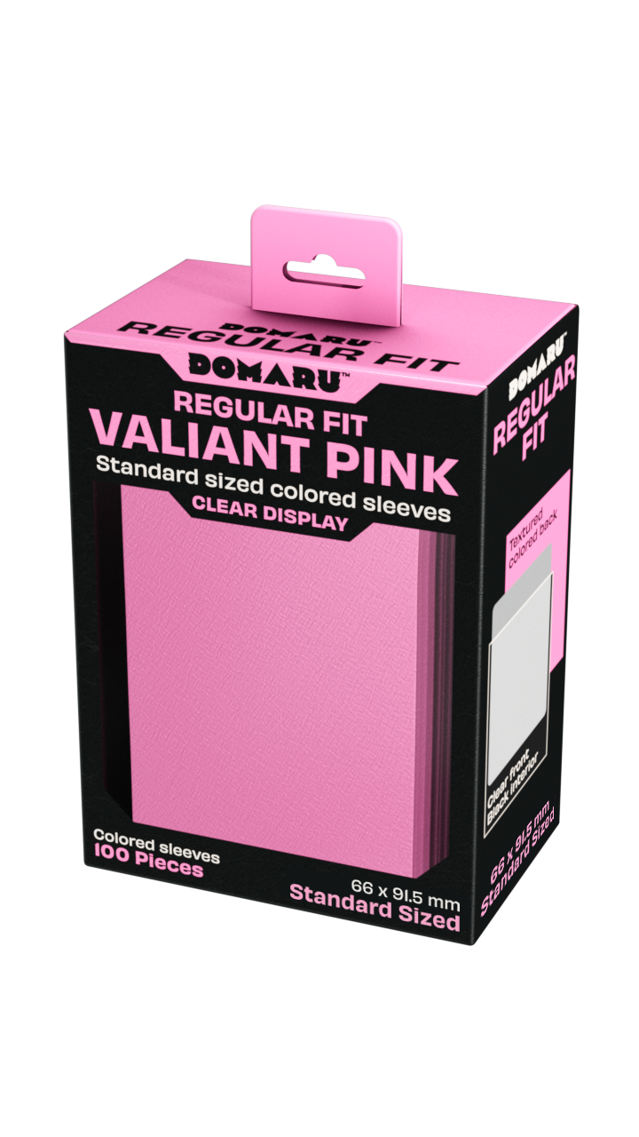 Gatherers’ Tavern – DOMARU Regular Fit Sleeves: Valiant Pink 100