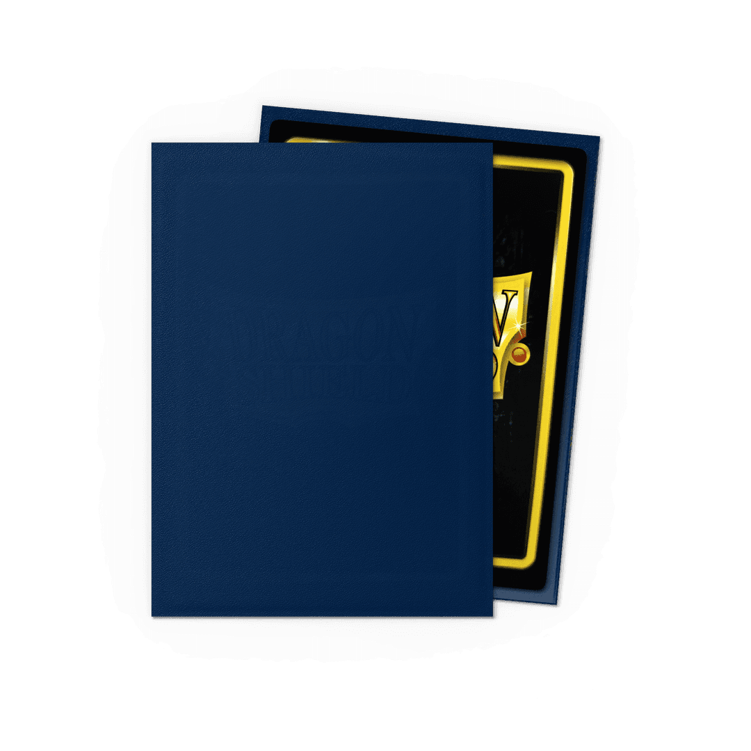 Dragon Shield - Matte Sleeves Mindnight Blue - Standard Size (100 Bustine)