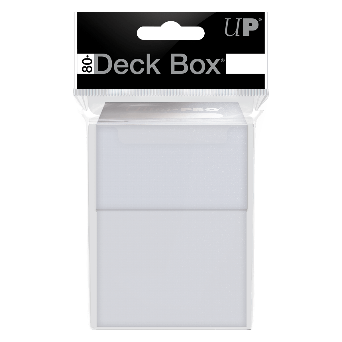 Ultra Pro Deck Box Trasparente – Custodia per 80 Carte TCG