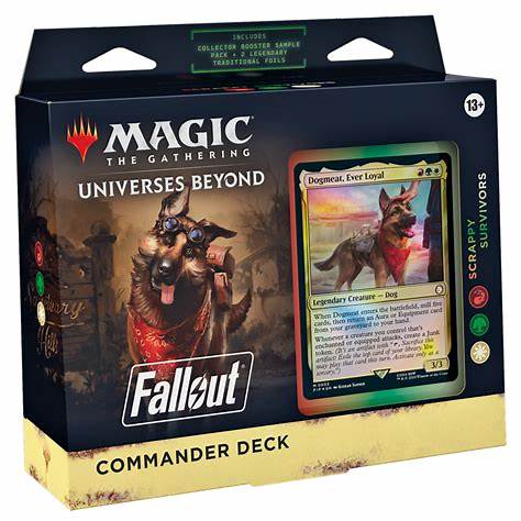 Magic: The Gathering – Fallout Commander Deck: Scrappy Survivors (Eng)