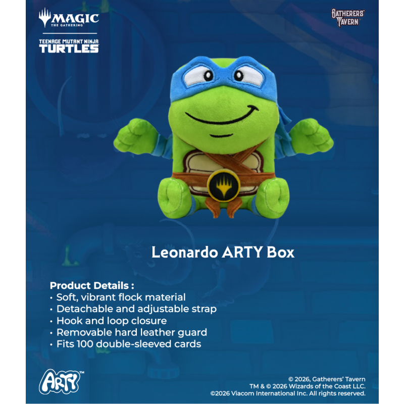 Gatherers’ Tavern – Magic: The Gathering x Teenage Mutant Ninja Turtles Leonardo ARTY Box