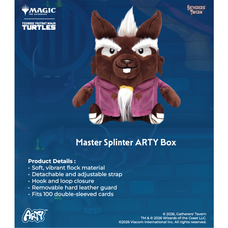 Gatherers’ Tavern – Magic: The Gathering x Teenage Mutant Ninja Turtles Master Splinter ARTY Box