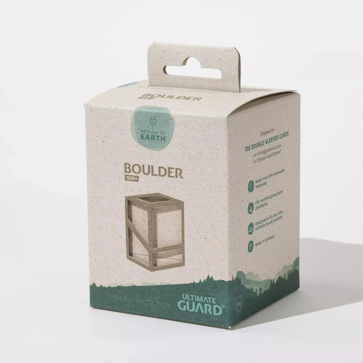 Ultimate Guard - RTE Boulder 100+ Deck Box - Natural
