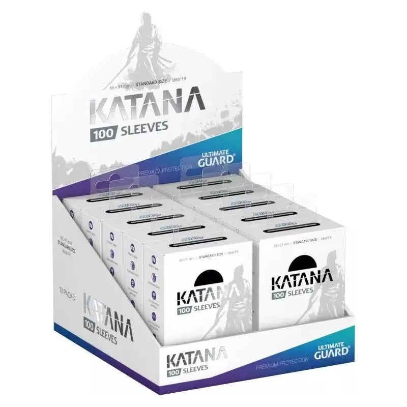 Ultimate Guard - Sleeves Katana - Black (100 Bustine)
