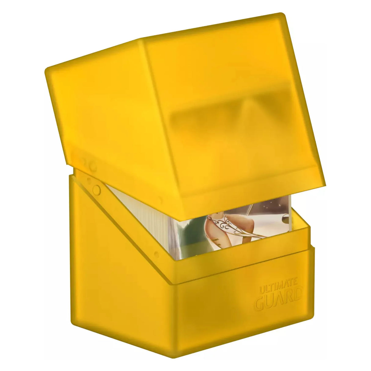 Ultimate Guard - Boulder 80+ Deck Box - Amber