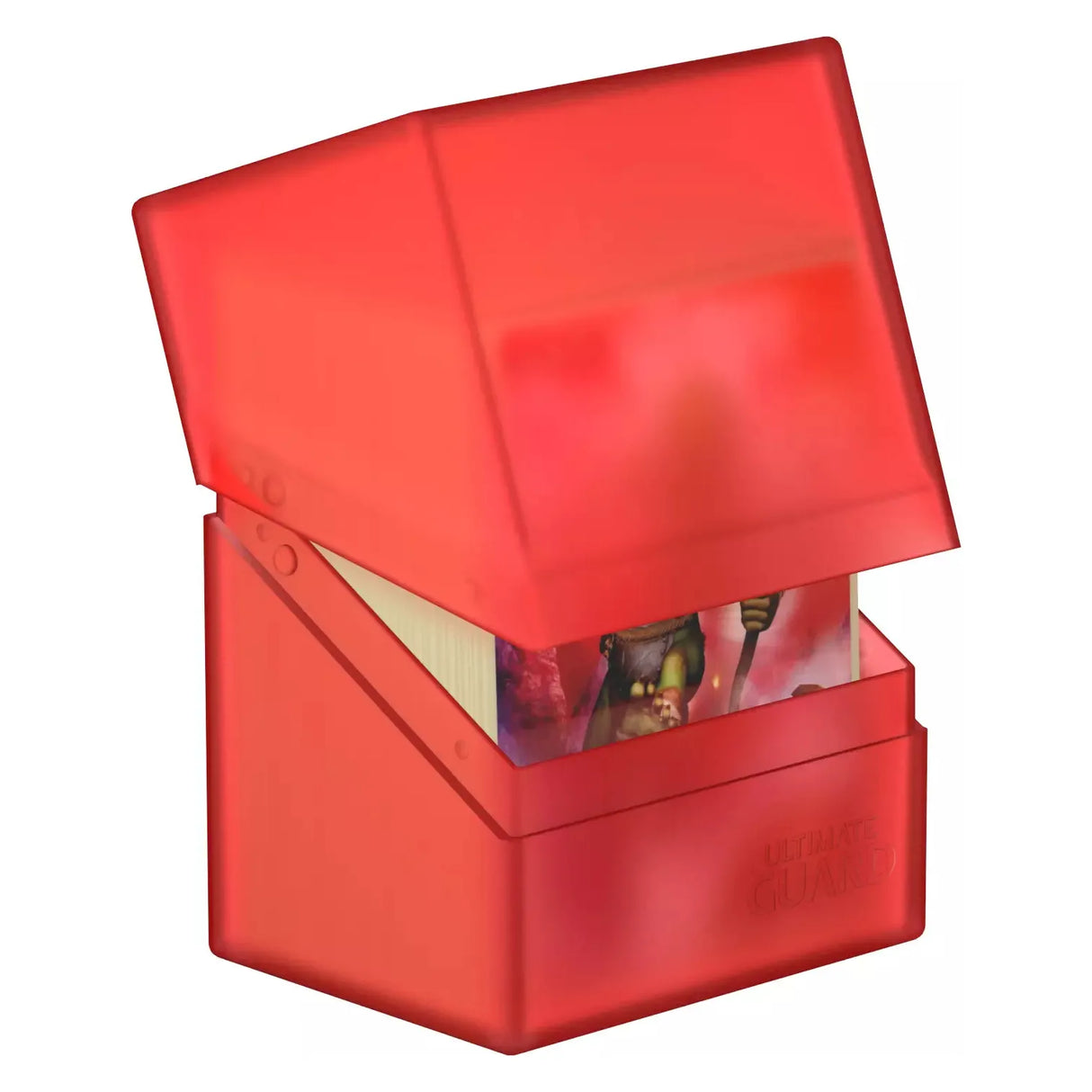 Ultimate Guard - Boulder 80+ Deck Box - Ruby