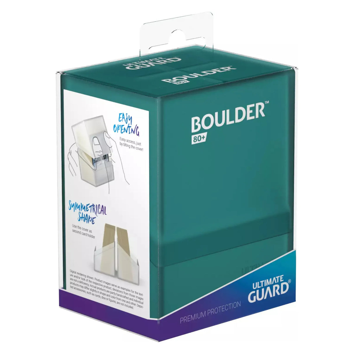 Ultimate Guard - Boulder 80+ Deck Box - Malachite
