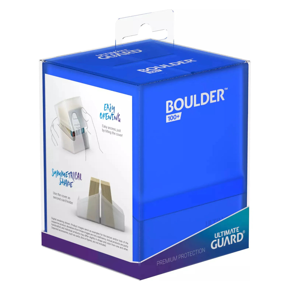 Ultimate Guard - Boulder 100+ Deck Box - Sapphire
