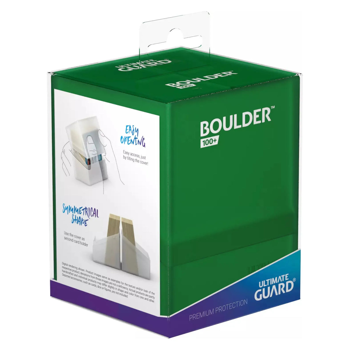 Ultimate Guard - Boulder 100+ Deck Box - Emerald