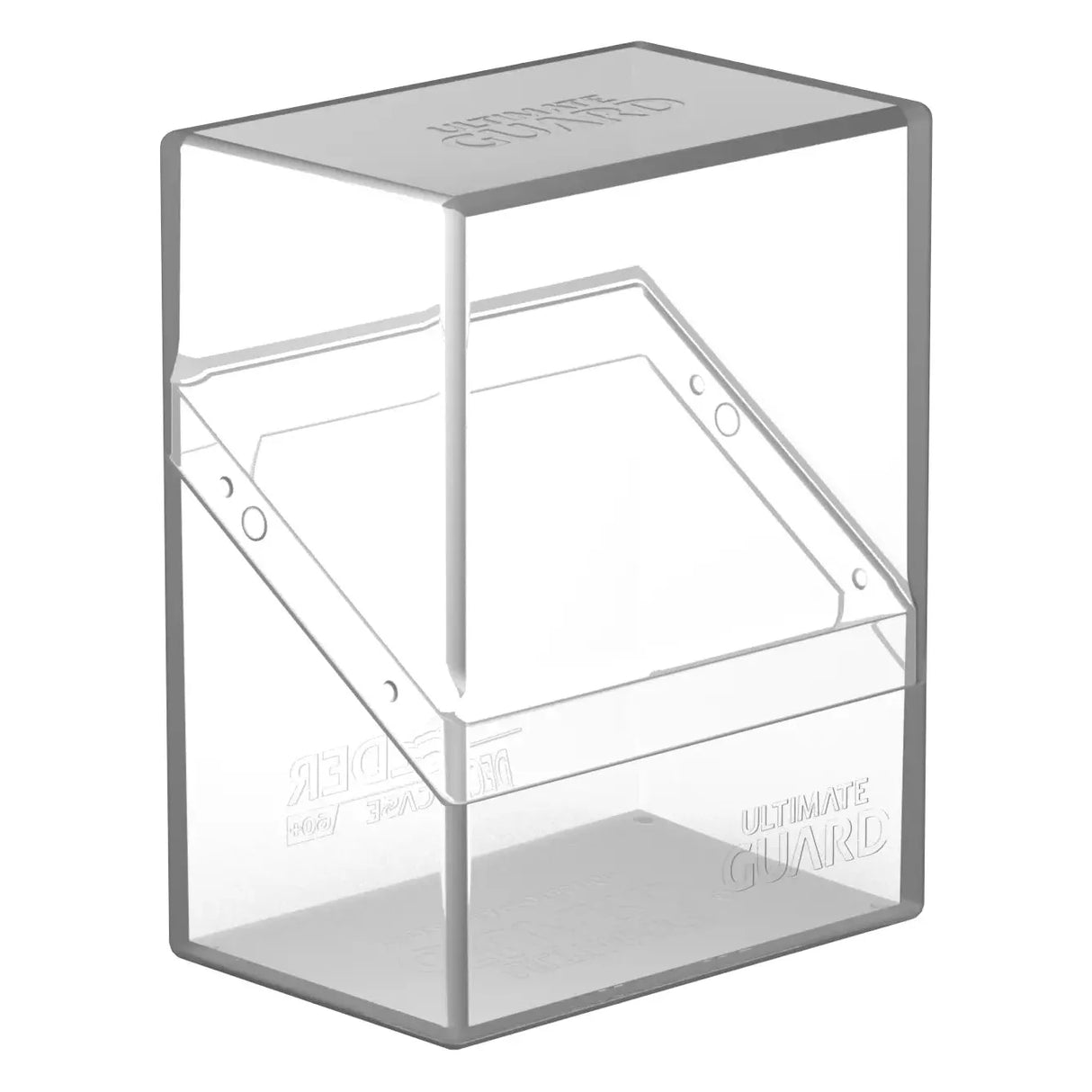 Ultimate Guard - Boulder 60+ Deck Box - Clear