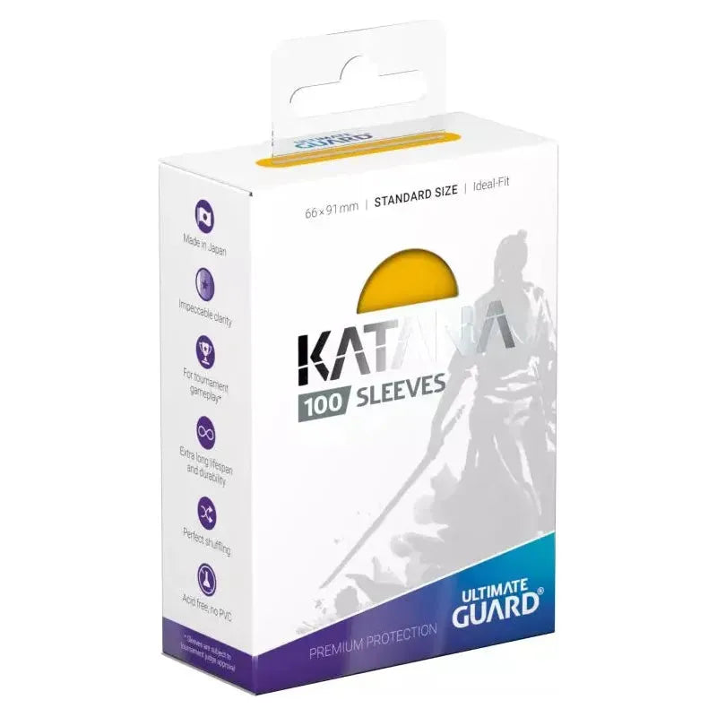 Ultimate Guard - Sleeves Katana - Yellow (100 Bustine)