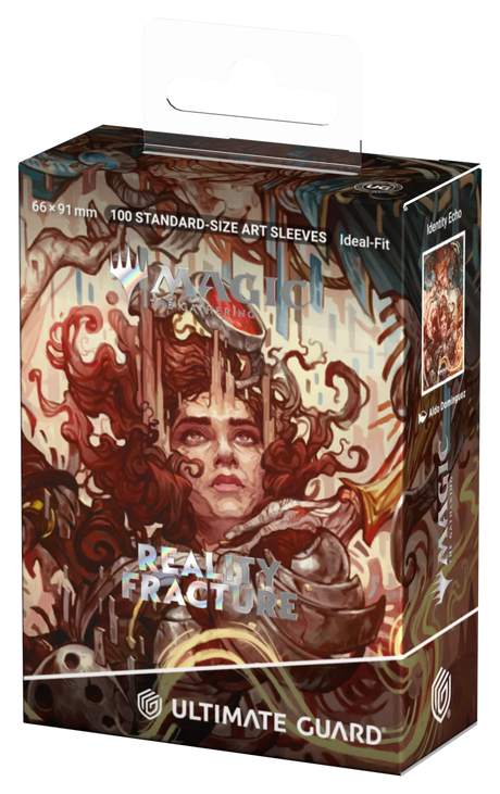 Ultimate Guard Art Sleeves Reality Fracture Identity Echo – confezione di lato