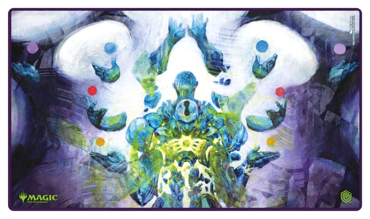 Ultimate Guard Play-Mat Reality Fracture Avatar of Burgeoning Echoes – vista frontale dell’illustrazione