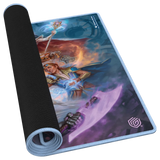 Ultimate Guard Play-Mat Reality Fracture Face Yourself – tappetino parzialmente arrotolato e base