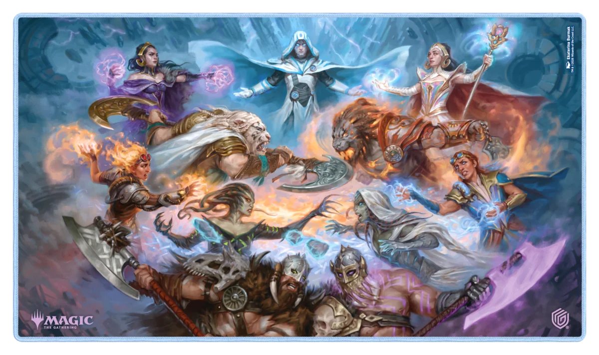 Ultimate Guard Play-Mat Reality Fracture Face Yourself – vista frontale dell’illustrazione