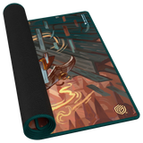 Ultimate Guard Play-Mat Reality Fracture Identity Echo – tappetino parzialmente arrotolato e base