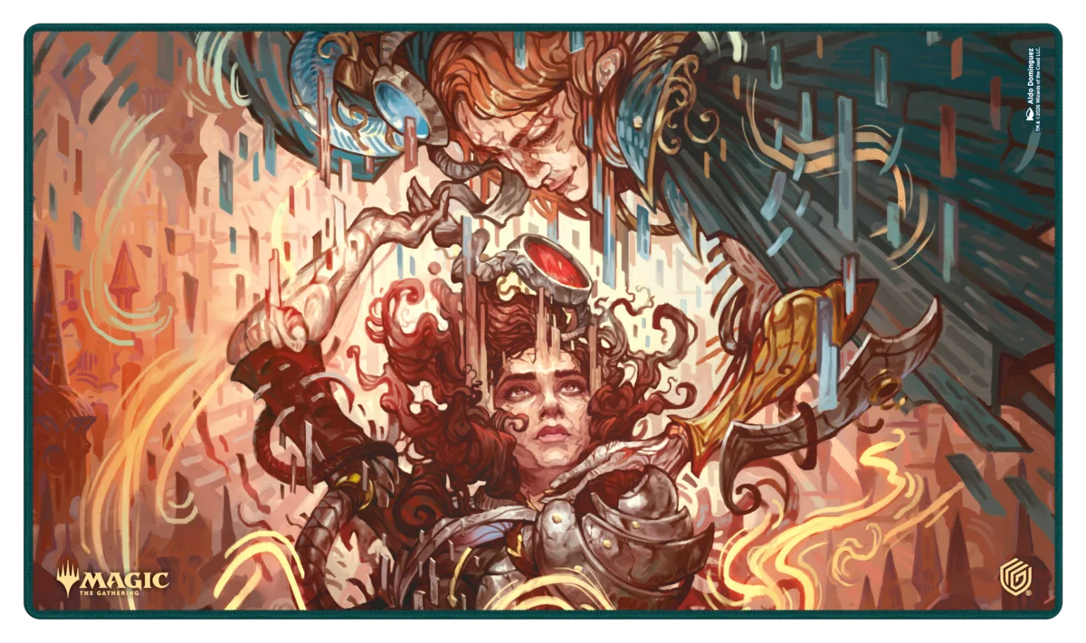 Ultimate Guard Play-Mat Reality Fracture Identity Echo – vista frontale dell’illustrazione